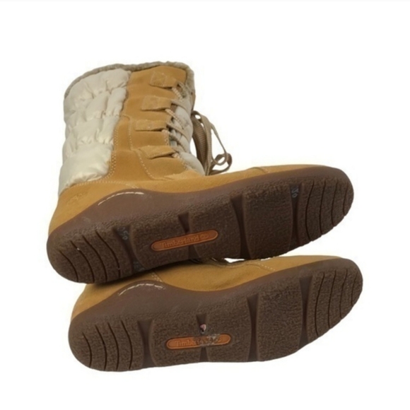 Timberland Lace up Faux Fur Boots - Picture 4 of 7